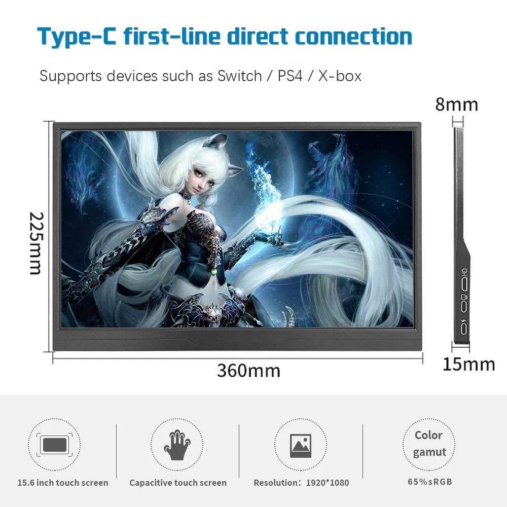 15.6 ġ 1920*1080 ȭ ÷ ǥ HDMI ,   ü , ޴ Բ   